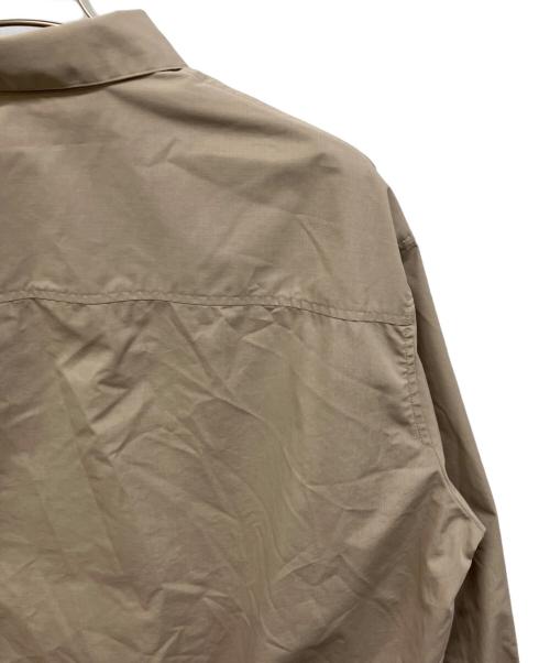 Noble（ノーブル）Noble (ノーブル) エフォートレスコットンオーバーシャツ ブラウン サイズ:Freeの古着・服飾アイテム