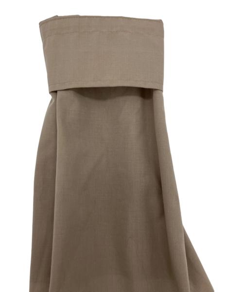 Noble（ノーブル）Noble (ノーブル) エフォートレスコットンオーバーシャツ ブラウン サイズ:Freeの古着・服飾アイテム