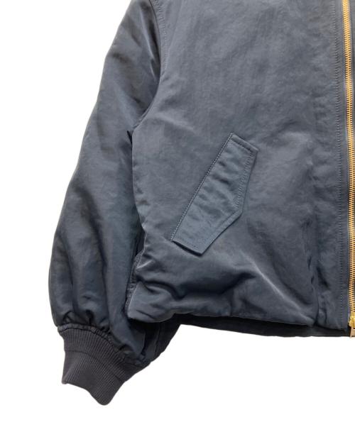 Noble（ノーブル）Noble (ノーブル) パフィタフタフライトMA1 ネイビー サイズ:38の古着・服飾アイテム