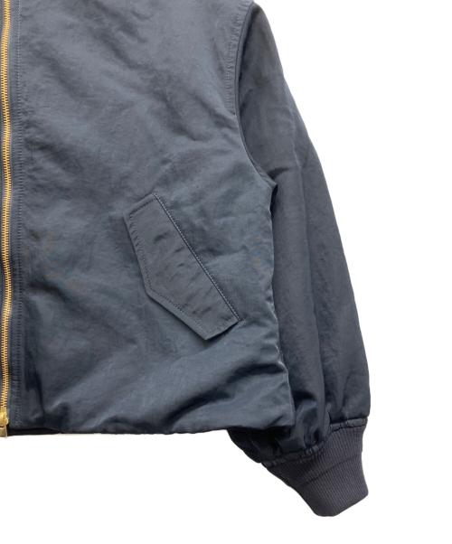 Noble（ノーブル）Noble (ノーブル) パフィタフタフライトMA1 ネイビー サイズ:38の古着・服飾アイテム