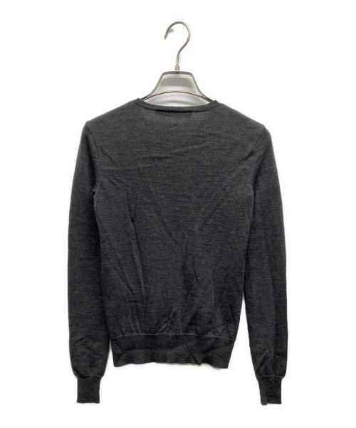 RALPH LAUREN（ラルフローレン）RALPH LAUREN (ラルフローレン) ウールニットカーディガン グレー サイズ:Sの古着・服飾アイテム
