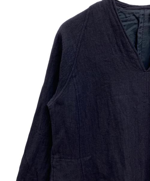 JURGEN LEHL（ヨーガンレール）JURGEN LEHL (ヨーガンレール) ウールタンブラーのドレス ネイビー サイズ:Mの古着・服飾アイテム