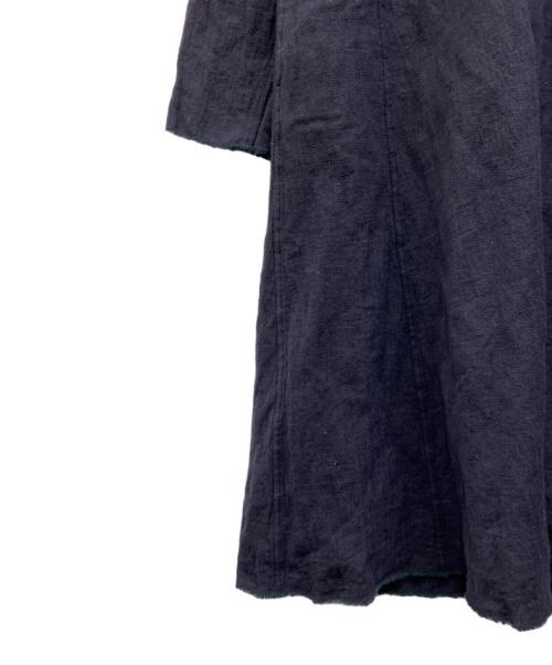 JURGEN LEHL（ヨーガンレール）JURGEN LEHL (ヨーガンレール) ウールタンブラーのドレス ネイビー サイズ:Mの古着・服飾アイテム