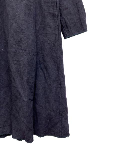 JURGEN LEHL（ヨーガンレール）JURGEN LEHL (ヨーガンレール) ウールタンブラーのドレス ネイビー サイズ:Mの古着・服飾アイテム