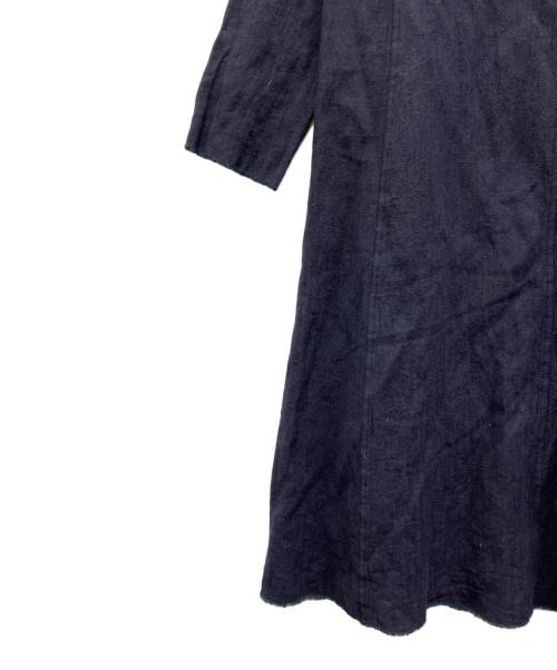 JURGEN LEHL（ヨーガンレール）JURGEN LEHL (ヨーガンレール) ウールタンブラーのドレス ネイビー サイズ:Mの古着・服飾アイテム