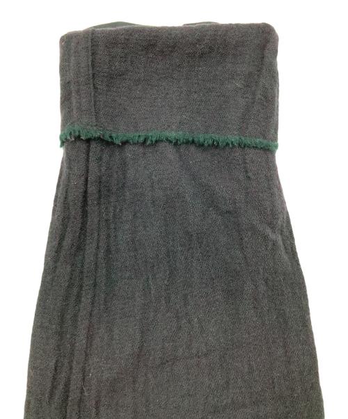 JURGEN LEHL（ヨーガンレール）JURGEN LEHL (ヨーガンレール) ウールタンブラーのドレス ネイビー サイズ:Mの古着・服飾アイテム