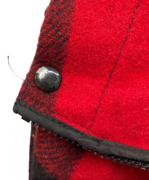 JOHNSON WOOLEN MILLS（ジョンソンウーレンミルズ）JOHNSON WOOLEN MILLS (ジョンソンウーレンミルズ) バッファローチェックウールハンティングジャケット レッド サイズ:不明の古着・服飾アイテム