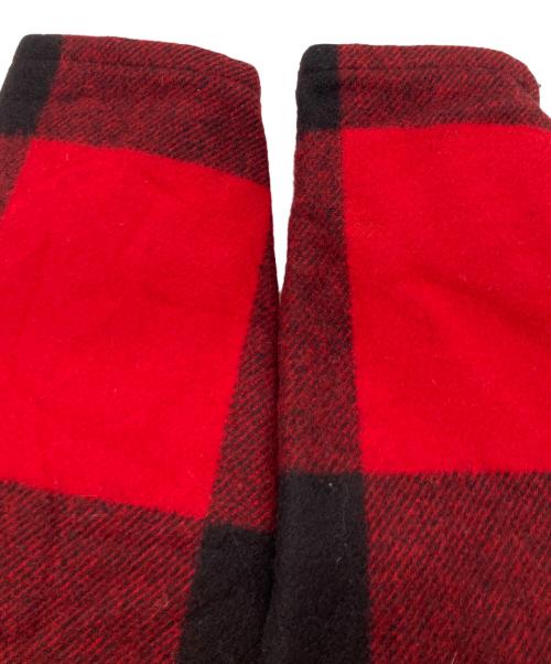 JOHNSON WOOLEN MILLS（ジョンソンウーレンミルズ）JOHNSON WOOLEN MILLS (ジョンソンウーレンミルズ) バッファローチェックウールハンティングジャケット レッド サイズ:不明の古着・服飾アイテム