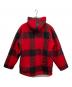 JOHNSON WOOLEN MILLS (ジョンソンウーレンミルズ) バッファローチェックウールハンティングジャケット レッド サイズ:不明：13000円