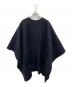 THE  CURATED (ザ キュレイテッド) THE CASHMERE CAPE　ザ カシミヤ ケープ ネイビー サイズ:- 未使用品：25000円