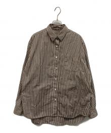DEUXIEME CLASSE（ドゥーズィエム クラス）の古着「Filroi Over シャツ」｜ブラウン