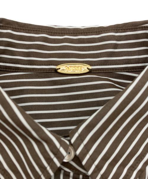 DEUXIEME CLASSE（ドゥーズィエム クラス）DEUXIEME CLASSE (ドゥーズィエム クラス) Filroi Over シャツ ブラウン サイズ:Fの古着・服飾アイテム