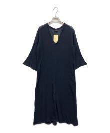 DEUXIEME CLASSE（ドゥーズィエム クラス）の古着「AMBAS GEA DRESS　アンバス ギア ドレス」｜ネイビー