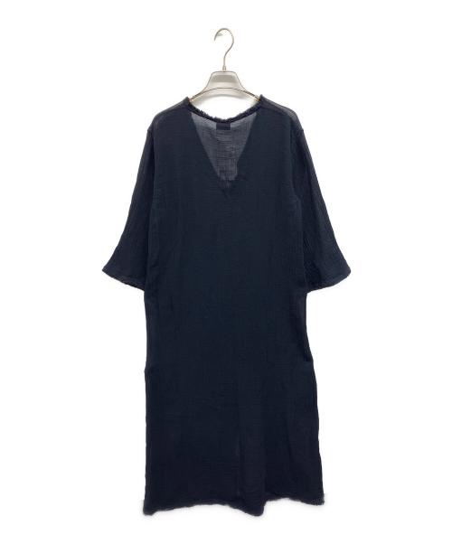 DEUXIEME CLASSE（ドゥーズィエム クラス）DEUXIEME CLASSE (ドゥーズィエム クラス) AMBAS GEA DRESS　アンバス ギア ドレス ネイビー サイズ:2 未使用品の古着・服飾アイテム