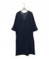 DEUXIEME CLASSE (ドゥーズィエム クラス) AMBAS GEA DRESS　アンバス ギア ドレス ネイビー サイズ:2 未使用品：15000円