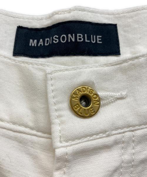MADISON BLUE（マディソンブルー）MADISON BLUE (マディソンブルー) SAROUEL PT L.oz BS　サルエル パンツ ライトオンス バックサテン ホワイト サイズ:2の古着・服飾アイテム