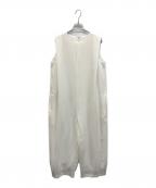 Whim Gazetteウィムガゼット）の古着「ニジュウオリジャンプスーツ」｜ホワイト