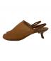 LOEWE (ロエベ) PETAL MESH SLING-BACK MULE　ペタル メッシュ スリングバック ミュール ブラウン サイズ:37 未使用品：30000円