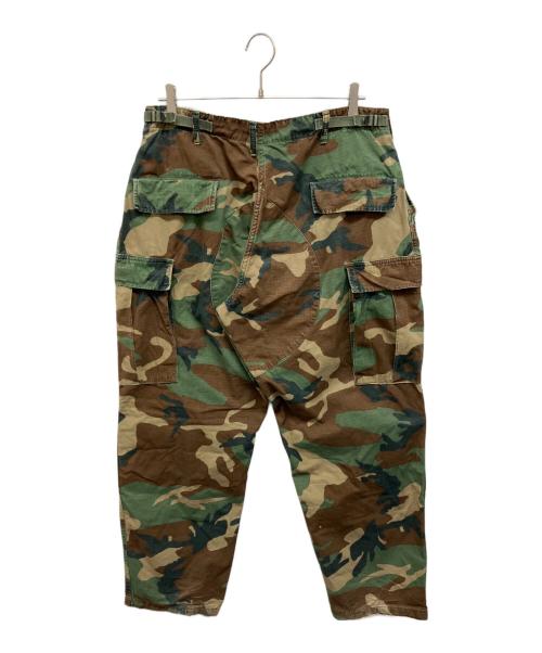 US ARMY（ユーエスアーミー）US ARMY (ユーエスアーミー) ウッドランドカモコンバットトラウザー オリーブ サイズ:-の古着・服飾アイテム