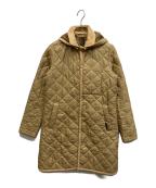LAVENHAMラベンハム）の古着「キルティングコート」｜ベージュ