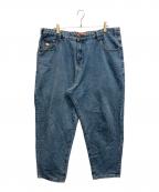 BUTTER GOODSバターグッズ）の古着「BAGGIESTデニムパンツ」｜インディゴ