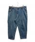 BUTTER GOODS（バターグッズ）の古着「BAGGIESTデニムパンツ」｜インディゴ