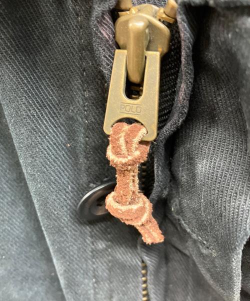 POLO RALPH LAUREN（ポロ・ラルフローレン）POLO RALPH LAUREN (ポロ・ラルフローレン) マルチポケットハンティングジャケット ブラック サイズ:Lの古着・服飾アイテム