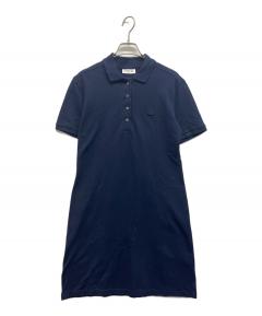 中古・古着通販】LACOSTE (ラコステ) ポロシャツワンピース ネイビー