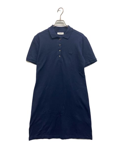 LACOSTE（ラコステ）LACOSTE (ラコステ) ポロシャツワンピース ネイビー サイズ:40の古着・服飾アイテム