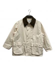 SLOBE IENA（スローブ イエナ）の古着「ボンディングハンターブルゾン」｜ホワイト