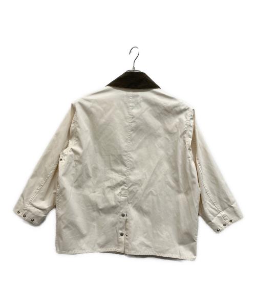 SLOBE IENA（スローブ イエナ）SLOBE IENA (スローブ イエナ) ボンディングハンターブルゾン ホワイト サイズ:Freeの古着・服飾アイテム