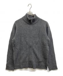 BURBERRY LONDON（バーバリーロンドン）の古着「ニットジャケット」｜グレー