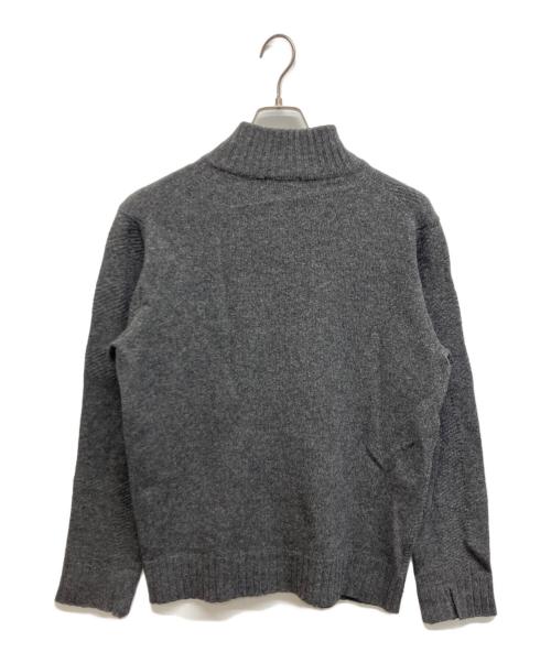 BURBERRY LONDON（バーバリーロンドン）BURBERRY LONDON (バーバリーロンドン) ニットジャケット グレー サイズ:Mの古着・服飾アイテム