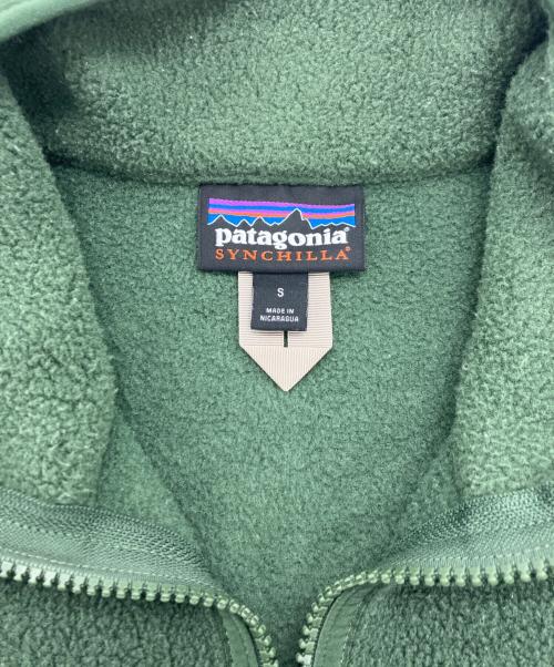 Patagonia（パタゴニア）Patagonia (パタゴニア) シンチラジャケット グリーン サイズ:Sの古着・服飾アイテム