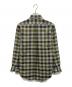 Aquascutum (アクアスキュータム) チェックシャツ グレー×グリーン サイズ:M：4000円