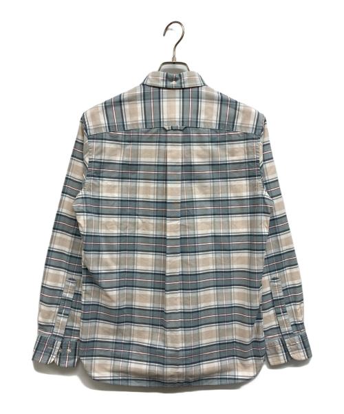 BROOKS BROTHERS Red Fleece（ブルックスブラザーズレッドフリース）Brooks Brothers Red Fleece (ブルックスブラザーズレッドフリース) チェックボタンダウンシャツ ブルー×ベージュ サイズ:Sの古着・服飾アイテム