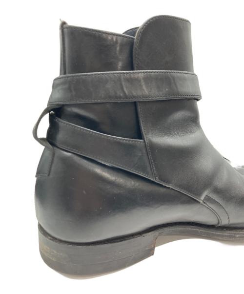 CHEANEY（チーニー）CHEANEY (チーニー) SHIPS (シップス) ベルテッドブーツ ブラック サイズ:7の古着・服飾アイテム
