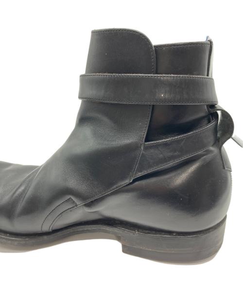 CHEANEY（チーニー）CHEANEY (チーニー) SHIPS (シップス) ベルテッドブーツ ブラック サイズ:7の古着・服飾アイテム