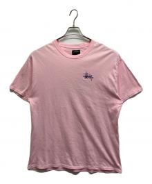 stussy（ステューシー）の古着「プリントTシャツ」｜ピンク