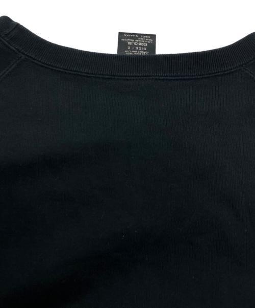 NUMBER (N)INE（ナンバーナイン）NUMBER (N)INE (ナンバーナイン) PEANUTS (ピーナッツ) ピーナッツコラボラグランスウェット ブラック サイズ:2の古着・服飾アイテム