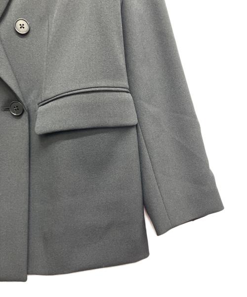 BEAUTY&YOUTH（ビューティーアンドユース）BEAUTY&YOUTH (ビューティーアンドユース) ポリエステルブレント ダブルジャケット ダークグレー サイズ:Sの古着・服飾アイテム