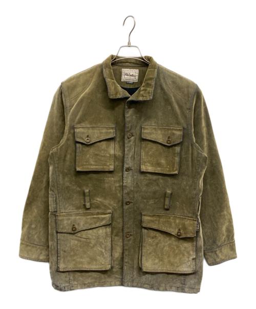Walls（ウォールズ）Walls (ウォールズ) マルチポケットジャケット ブラウン サイズ:Lの古着・服飾アイテム