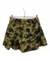 A BATHING APE (アベイシングエイプ) カモフラ柄ハーフパンツ オリーブ サイズ:S：4000円