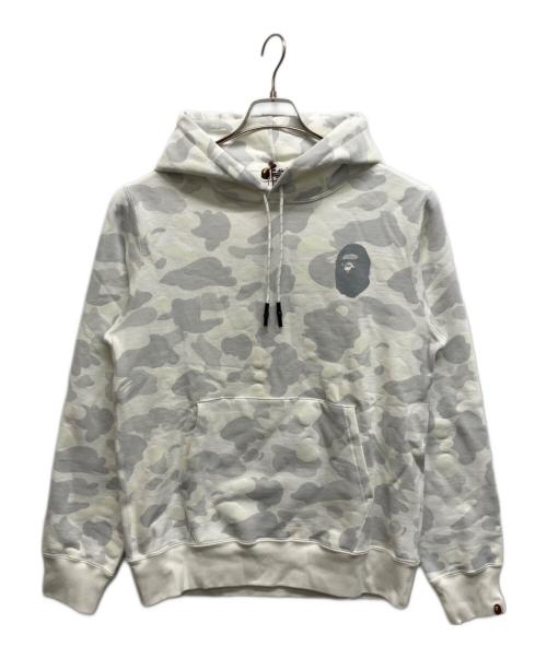 A BATHING APE（アベイシングエイプ）A BATHING APE (ア ベイシング エイプ) CITY CAMO PULLOVER HOODIE ホワイト サイズ:Lの古着・服飾アイテム