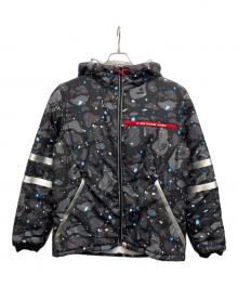 A BATHING APE（ア ベイシング エイプ）の古着「SPACE CAMO HOODIE JACKET」｜ブラック