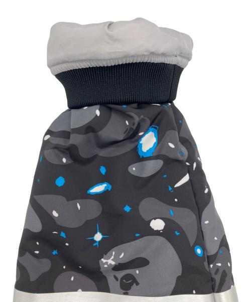 A BATHING APE（ア ベイシング エイプ）A BATHING APE (ア ベイシング エイプ) SPACE CAMO HOODIE JACKET ブラック サイズ:Mの古着・服飾アイテム