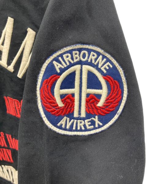 AVIREX（アヴィレックス）AVIREX (アヴィレックス) モッズコート ブラック サイズ:Mの古着・服飾アイテム