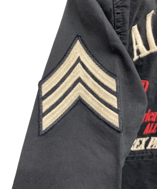 AVIREX（アヴィレックス）AVIREX (アヴィレックス) モッズコート ブラック サイズ:Mの古着・服飾アイテム