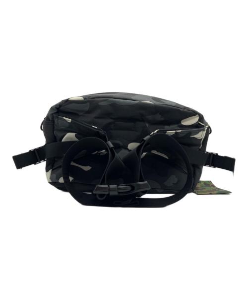 A BATHING APE（アベイシングエイプ）A BATHING APE (ア ベイシング エイプ) PORTER (ポーター) CITY CAMO WAIST BAG ブラックの古着・服飾アイテム