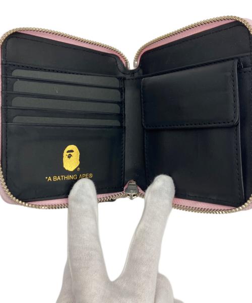 A BATHING APE（アベイシングエイプ）A BATHING APE (ア ベイシング エイプ) ABC CAMO WALLET ピンクの古着・服飾アイテム